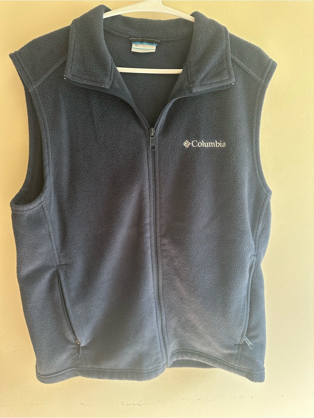 Columbia Navy Fleece Vest - Men's